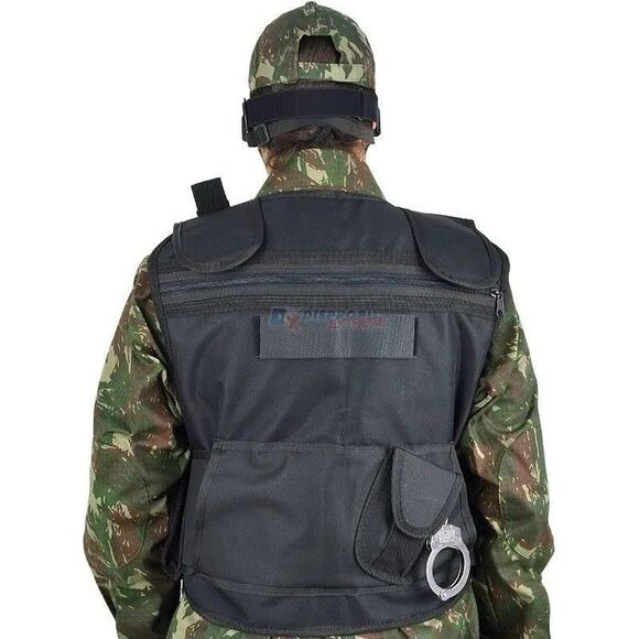 UTG Mens One Size Police Tactical Law Enforcement Vest Adjustable Hunting - Picture 2 of 12